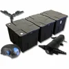 WILTEC SunSun Filter Set Für 90000l Teich Mit 36W Teichklärer Und 100W ECO Pumpe 16