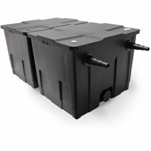 WILTEC Set: Bio Teichfilter 60000l 72W UVC Teichklärer 80W Teichpumpe 8