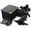 WILTEC Filter Set Für 12000l Teich Mit 18W Teichklärer Und CTF ECO Pumpe Mit 20W 25m Schlauch Skimmer SK30 19