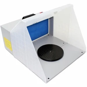 WILTEC Airbrush Zubehör Absauganlage 4m³ / Min Erweiterbarer Farbnebel Farbe Filter 9