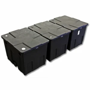WILTEC SunSun Filter Set 90000l Teich Mit 36W Teichklärer 100W ECO Pumpe 25m Schlauch Skimmer Springbrunnen 9