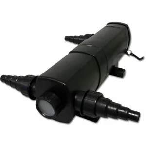 WILTEC SunSun Filter Set 90000l Teich Mit 36W Teichklärer 100W ECO Pumpe 25m Schlauch Skimmer Springbrunnen 11