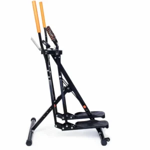WILTEC Crosstrainer Mit Display Misst Strecke, Zeit & Kalorien, Puls-Sensoren An Handgriffen, Max. 100 Kg 11