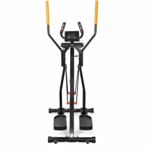 WILTEC Crosstrainer Mit Display Misst Strecke, Zeit & Kalorien, Puls-Sensoren An Handgriffen, Max. 100 Kg 13