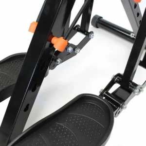 WILTEC Crosstrainer Mit Display Misst Strecke, Zeit & Kalorien, Puls-Sensoren An Handgriffen, Max. 100 Kg 15