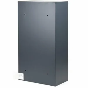 WILTEC Paketbox Grau 41x22x75cm Standbriefkasten Paketkasten Für Zuhause Postbox Pakete Und Briefe 13